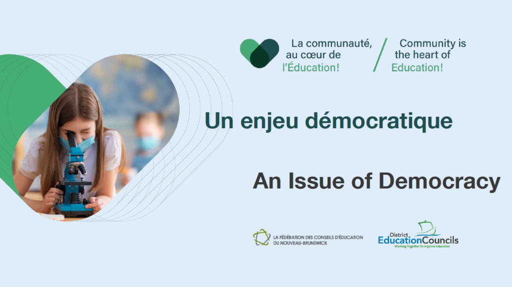 Présentation « Un enjeu démocratique » / « An Issue of Democracy » Presentation